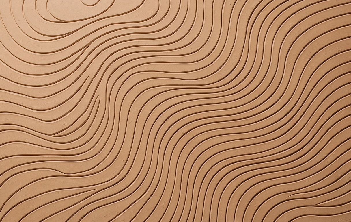 Decorative organic divider