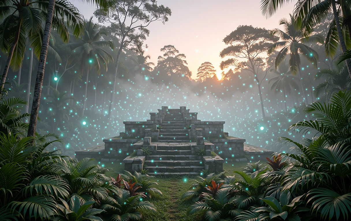 Immersive world building visual